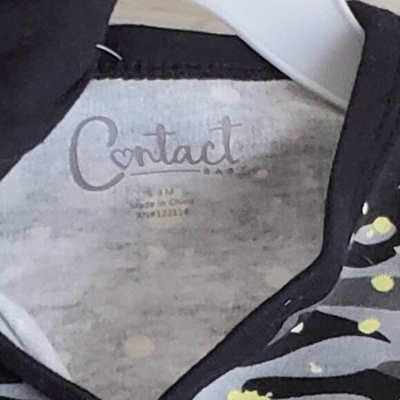 Chick Pea/Contact/Old Navy Unisex Baby Onesie Pajama Bundle SZ 6-9M - Picture 13 of 14